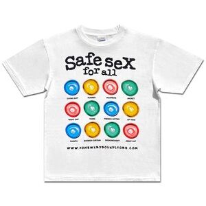 Safe S*x Tee Print